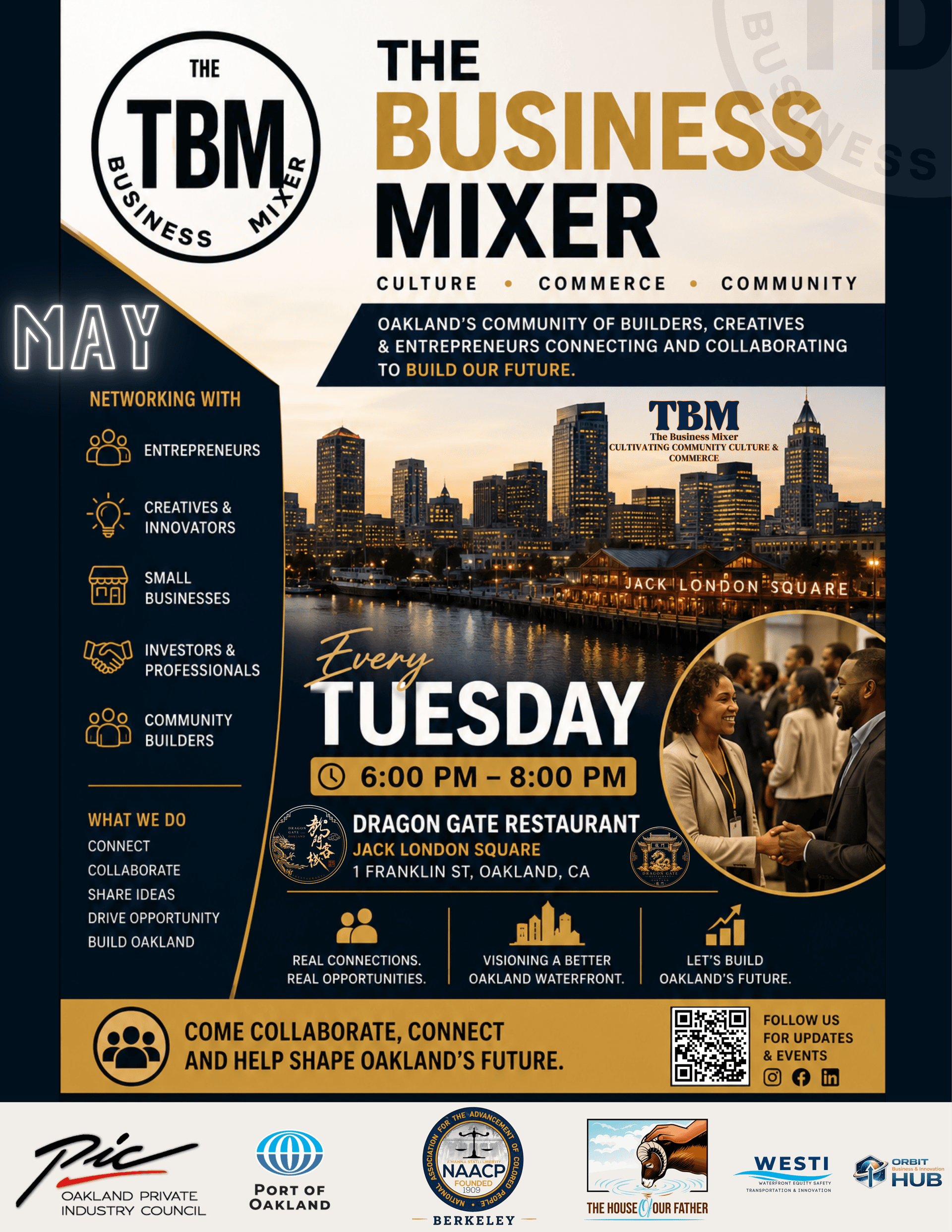 The Business Mixer flyer